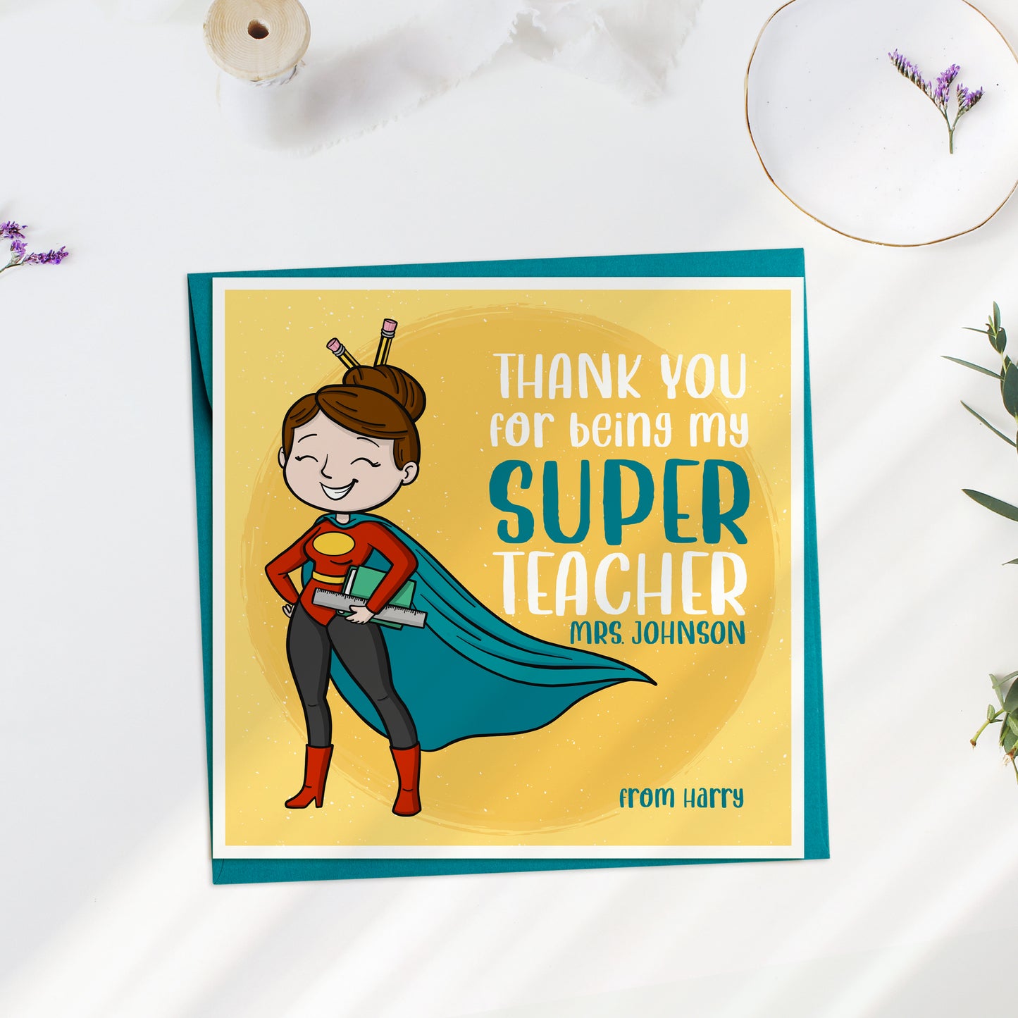 Thank you for being a Super Teacher Card