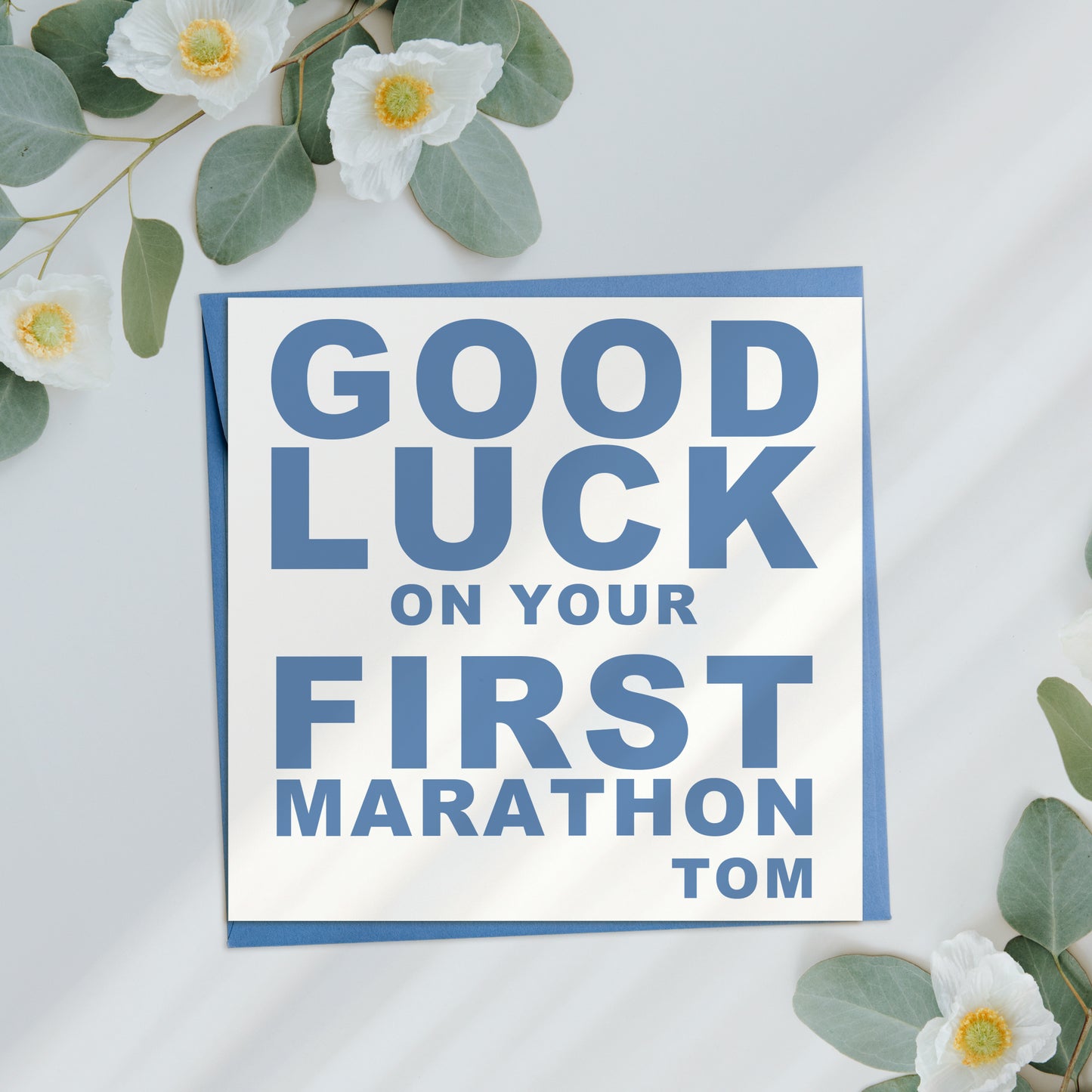 Good Luck Marathon Card