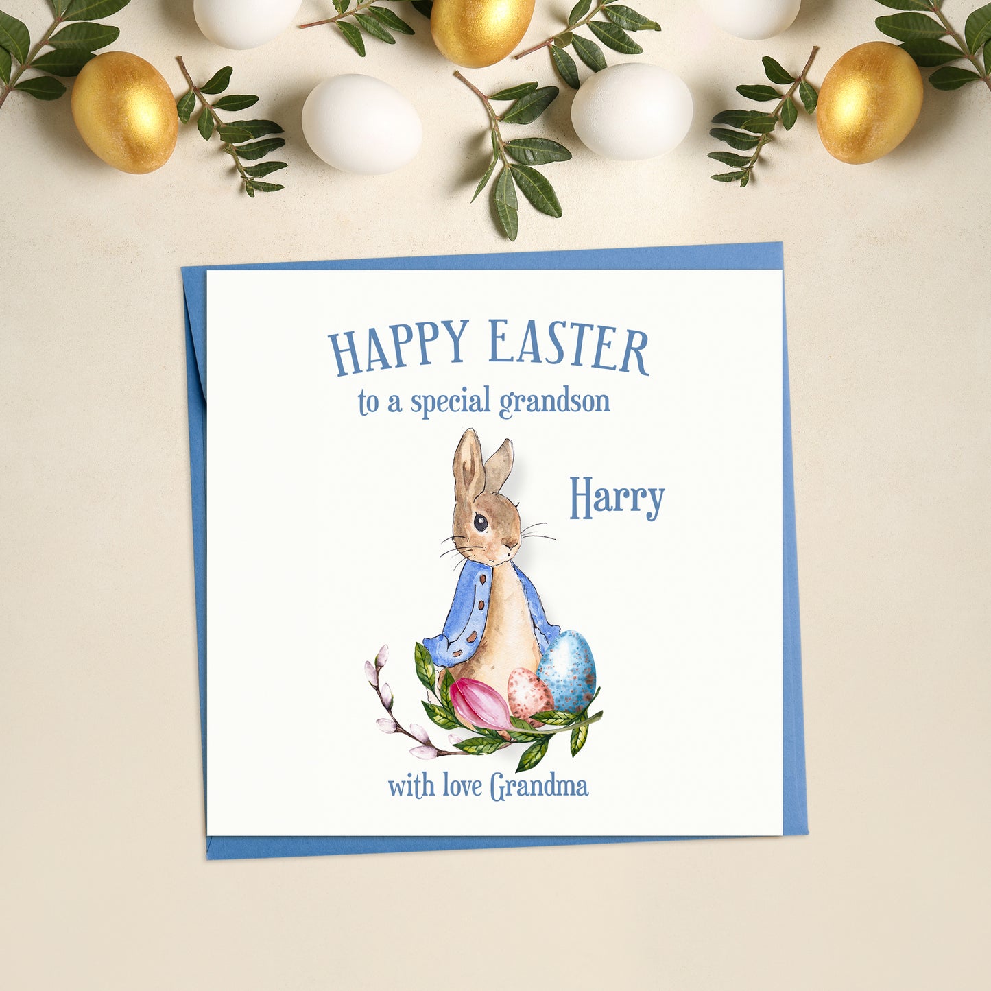Peter Rabbit Easter Card