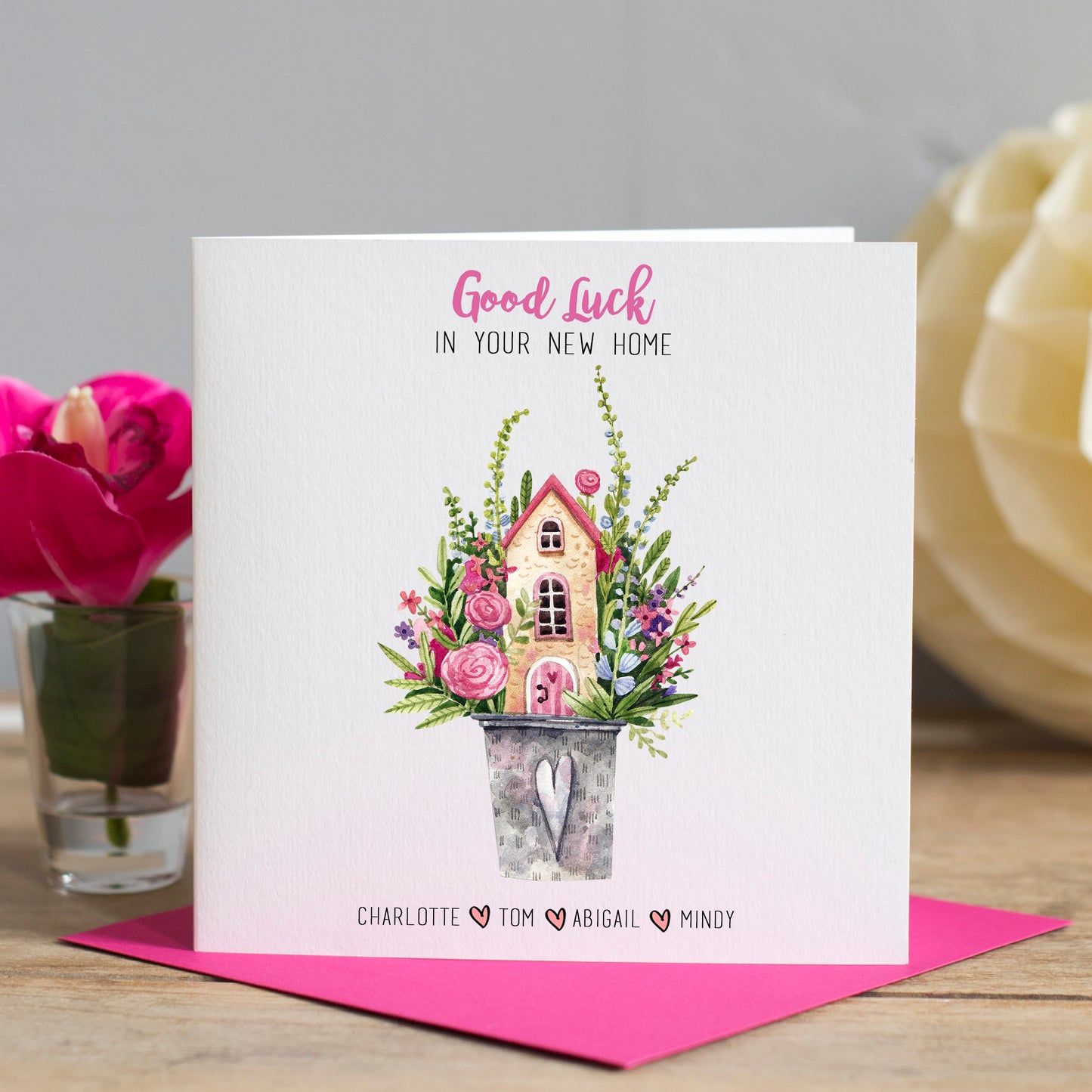 New Home Card - Plant Pot
