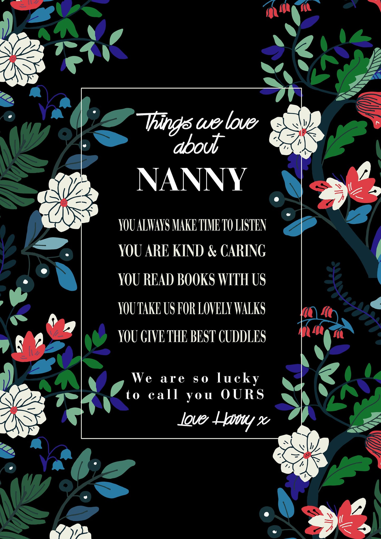 Nanny Gift, Grandma Gift