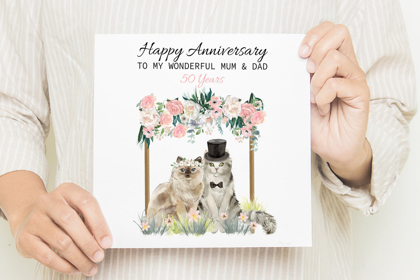 Anniversary Card for Mum and Dad