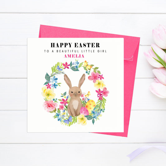Little Bunny Easter Card