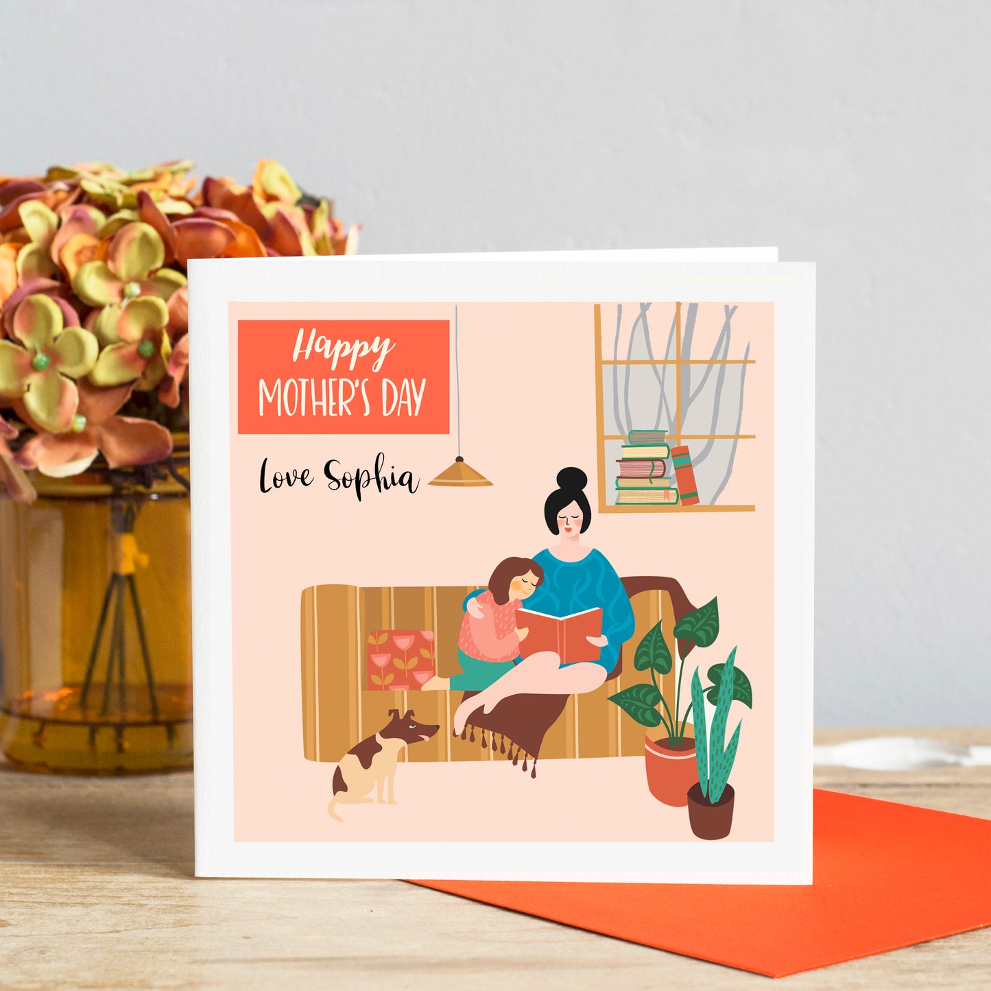Cozy Home Mothers Day Card