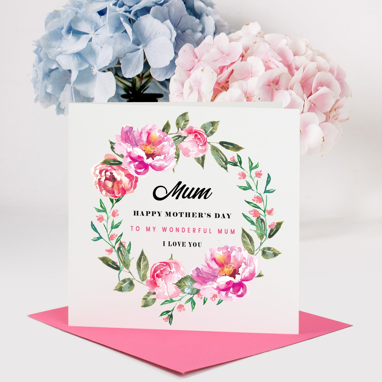 Mother's Day Floral Foliage Card