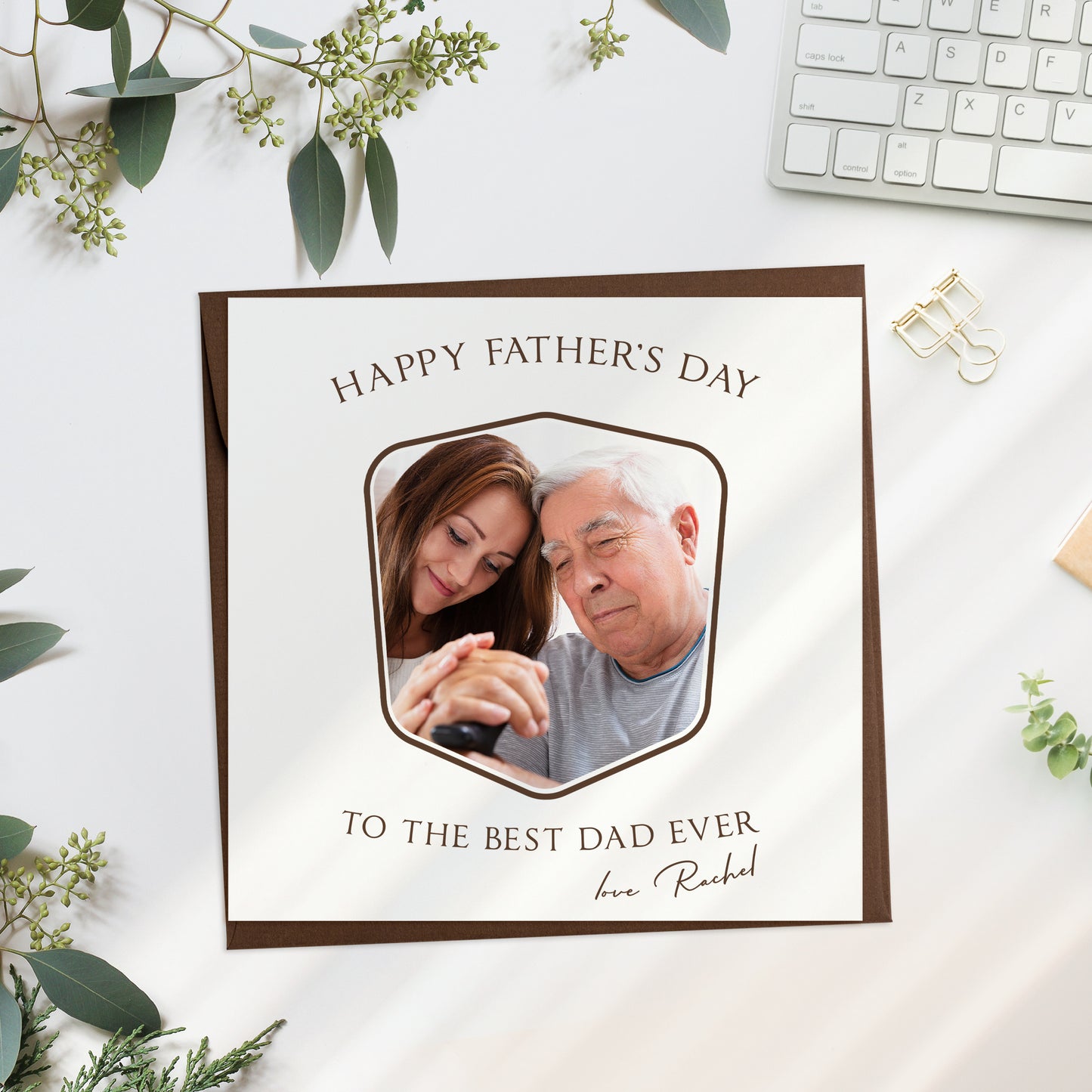 Personalised Father's Day Special Photo Card