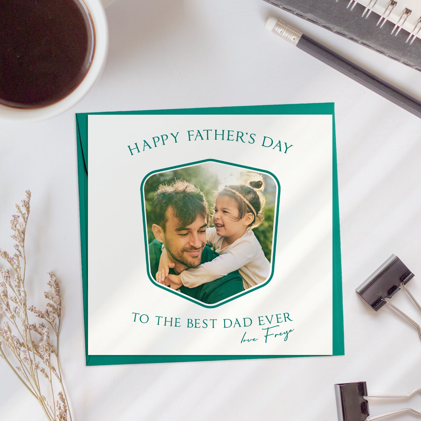 Personalised Father's Day Special Photo Card