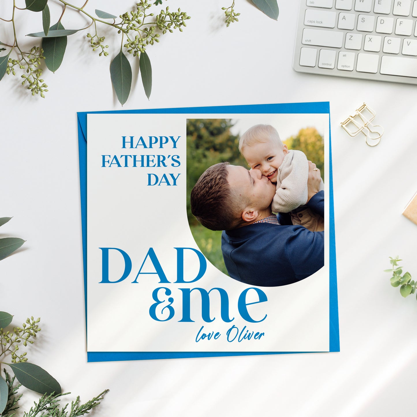 Personalised Fathers Day Photo Card