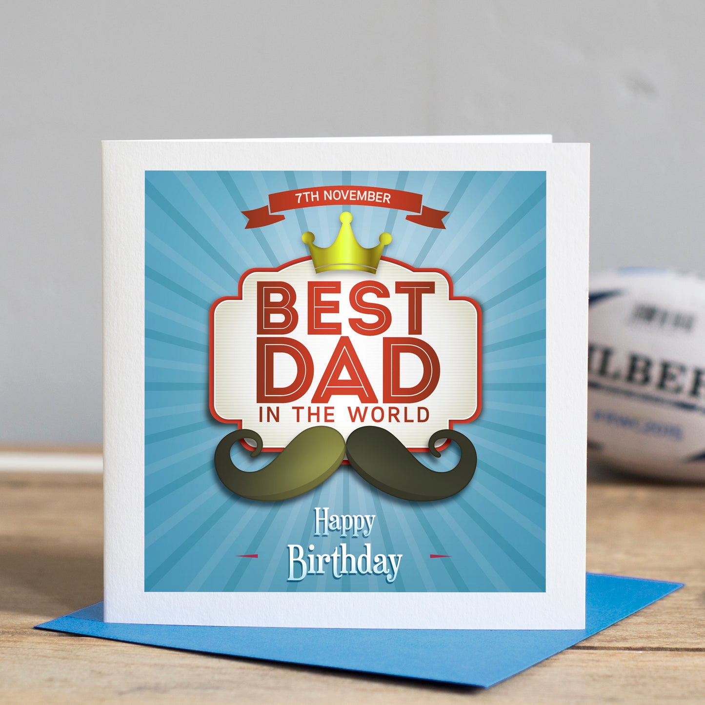 Personalised Best Dad Birthday Card