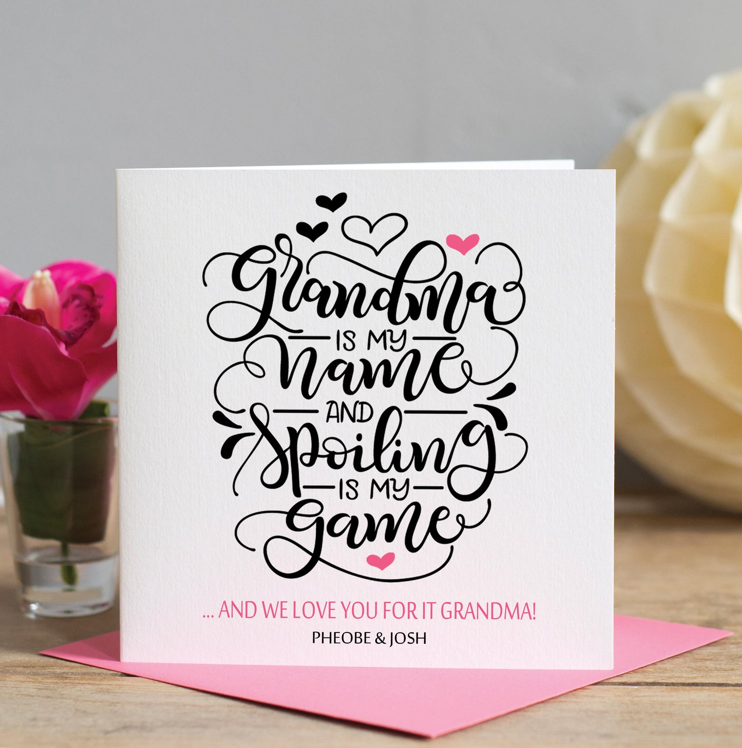 Grandma Card - Spoiling is my Game