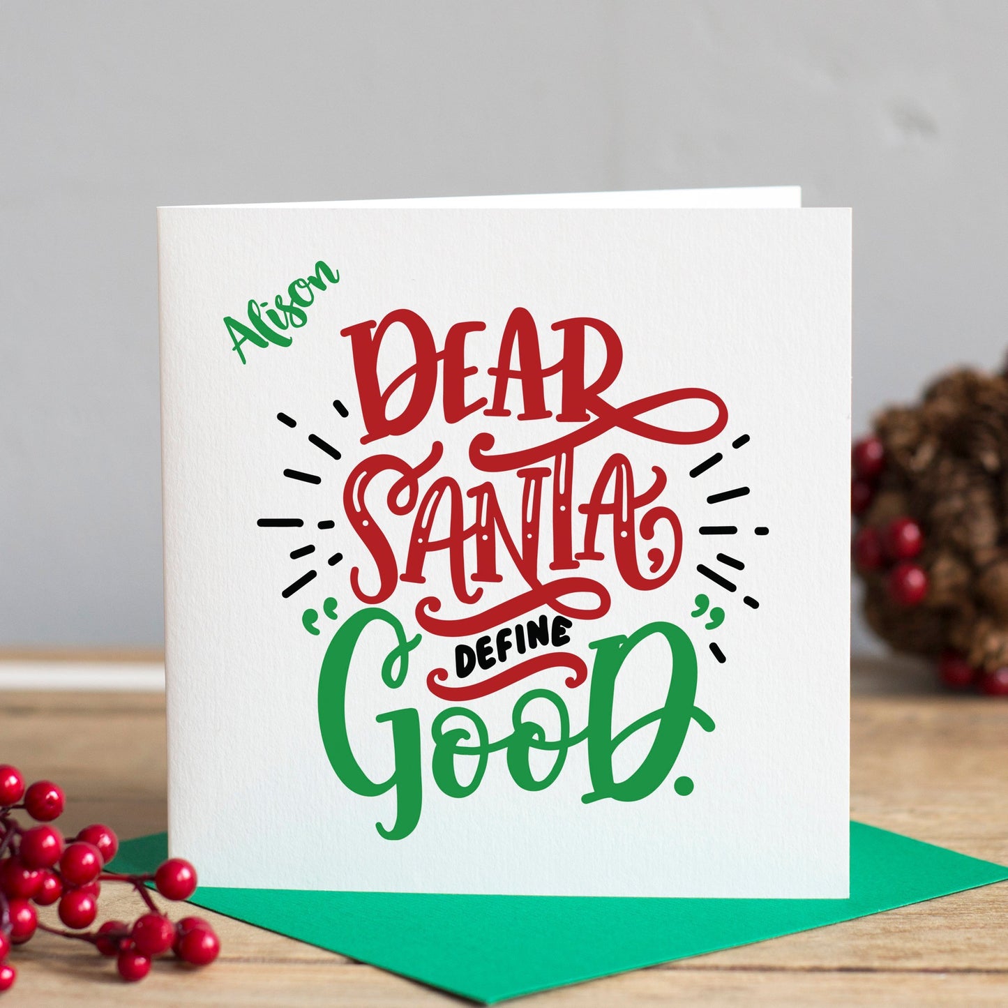 Define Good Christmas Card