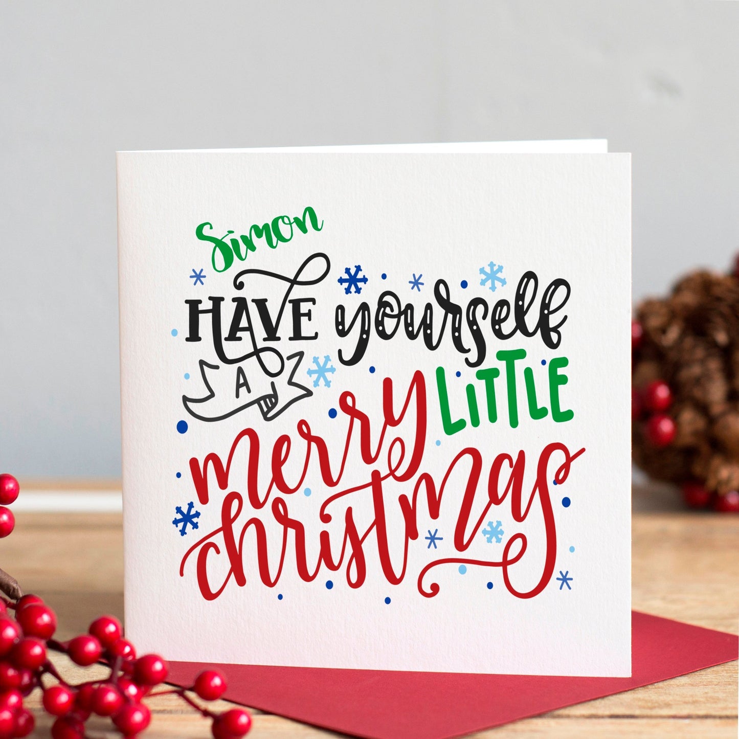 Merry Little Christmas Card