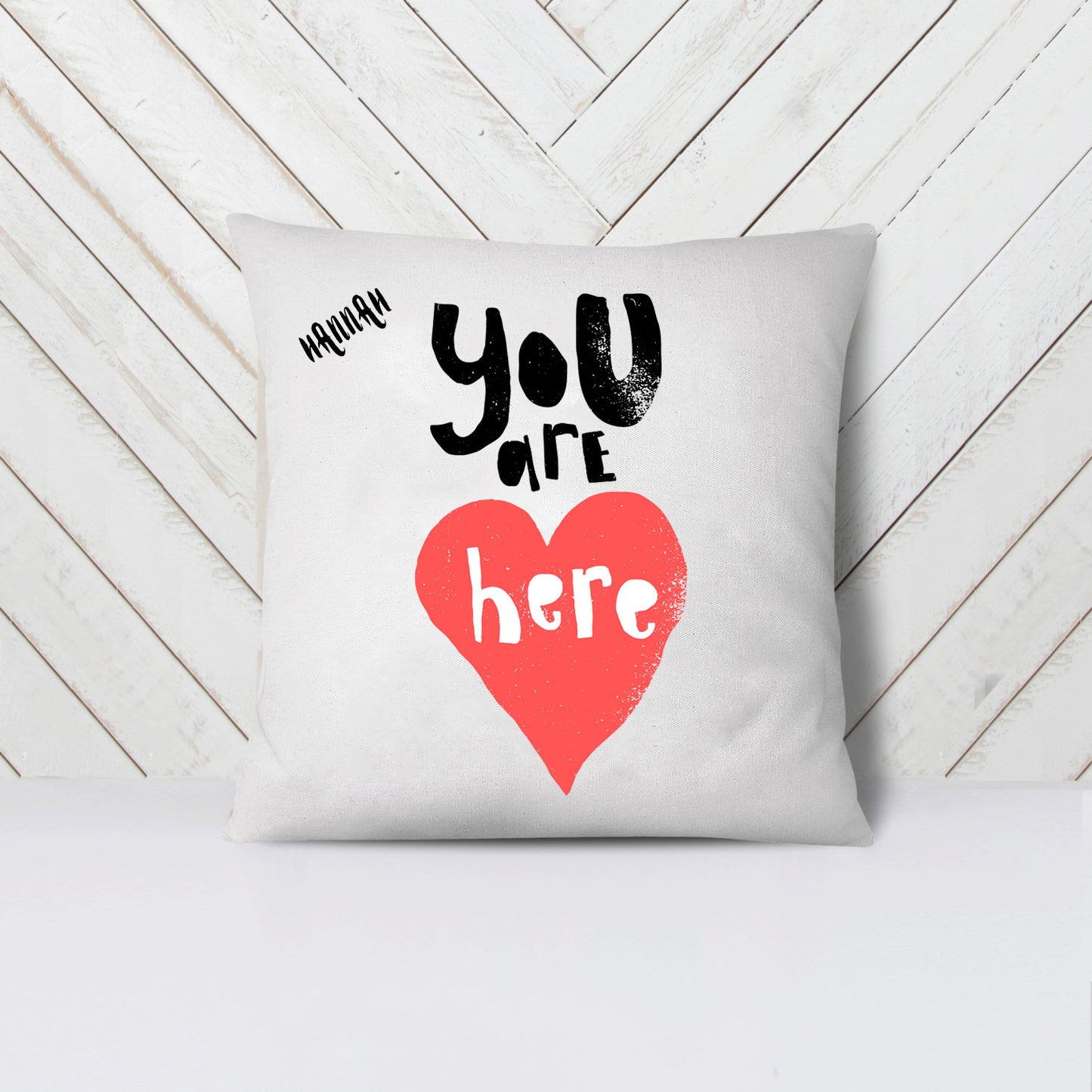 You are Here Cushion