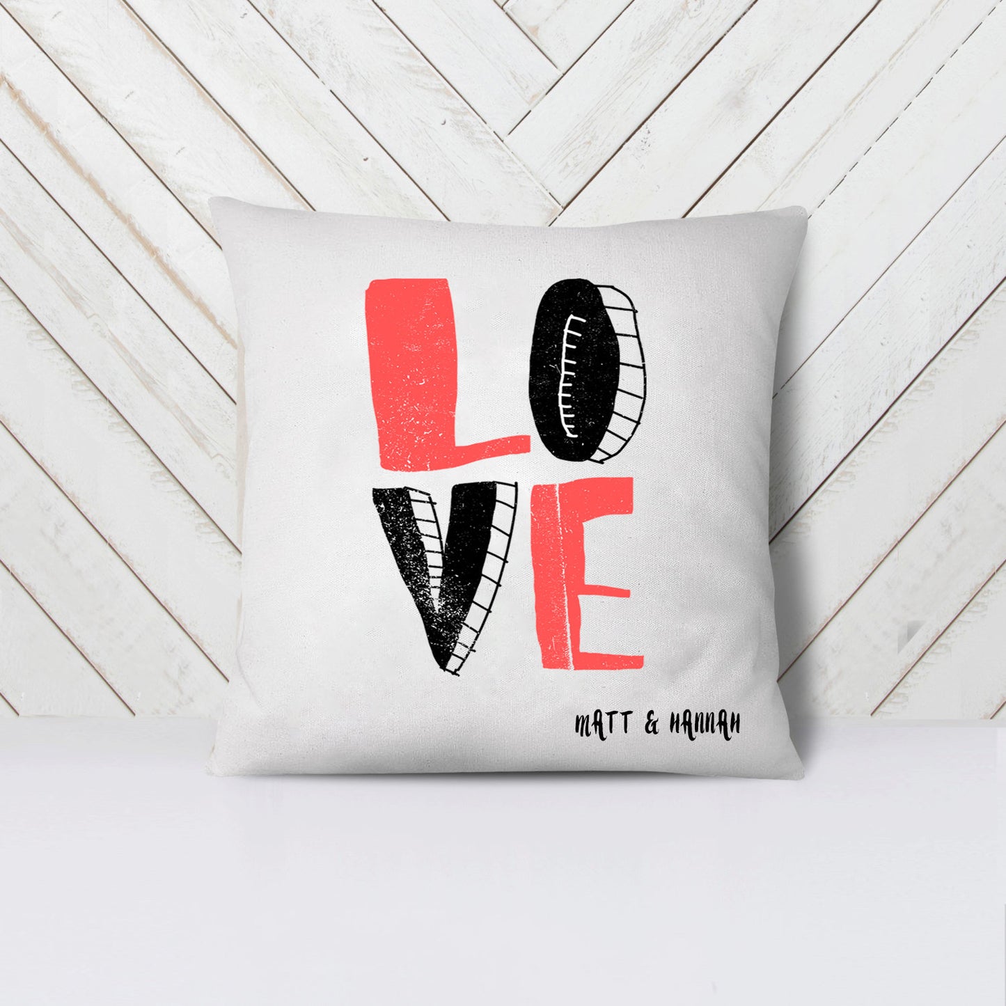 Personalised Love Cushion