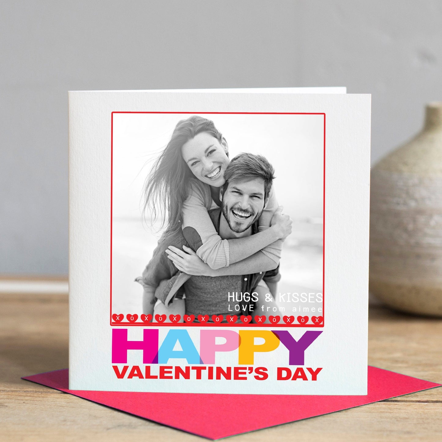 Valentines Day Card with Photo