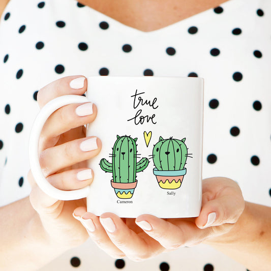 Cactus Couple Mug