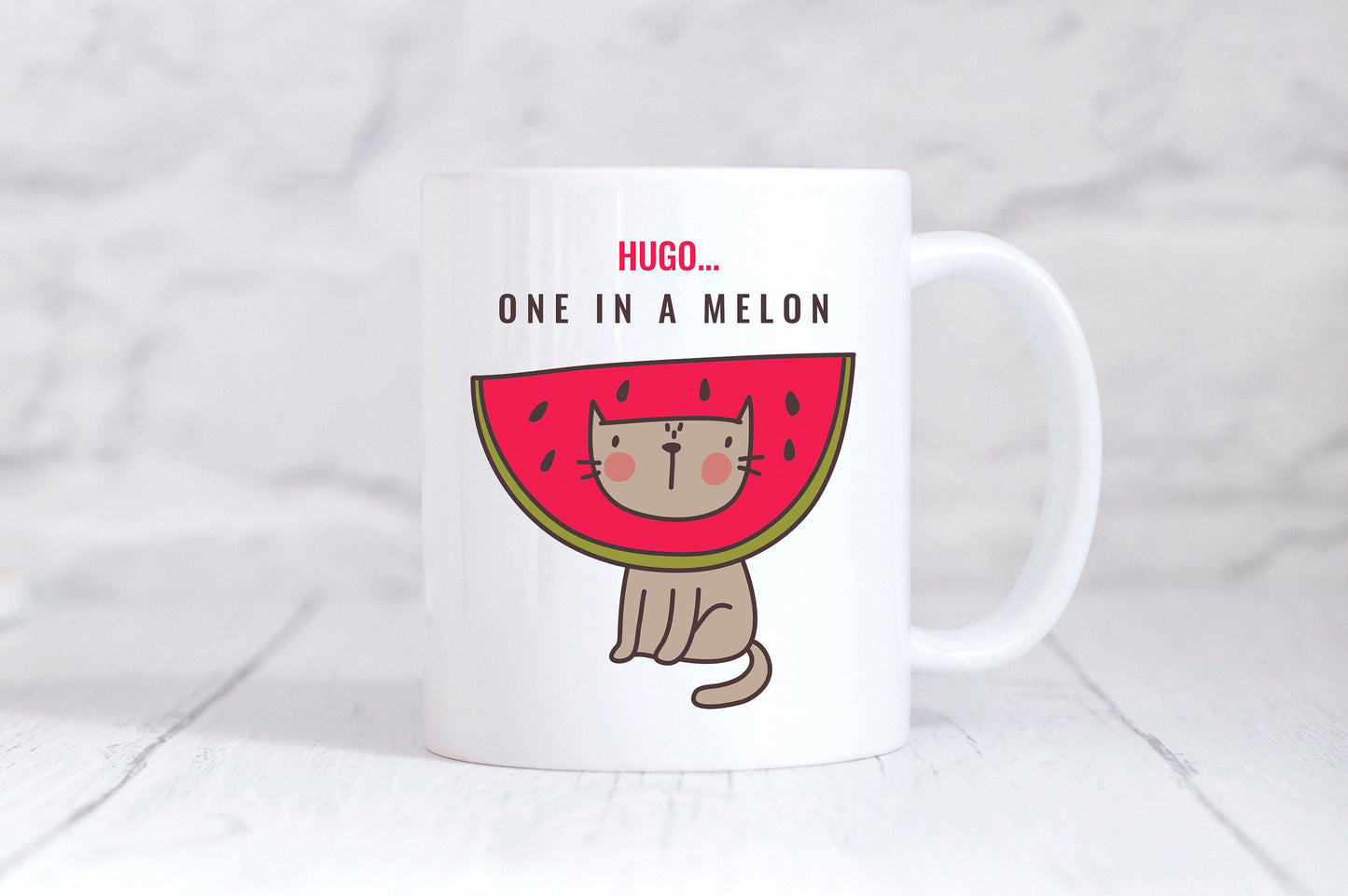 Personalised One in a Melon Mug