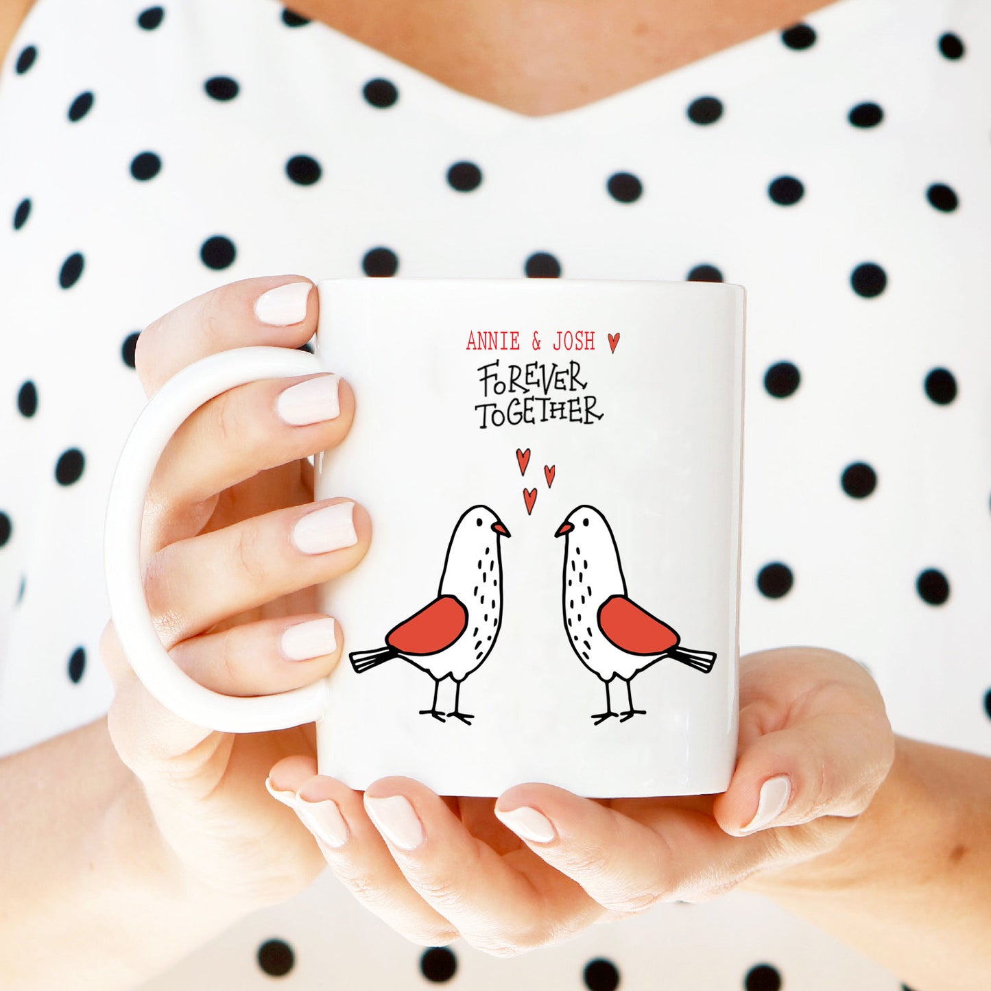 Seagulls in Love Mug
