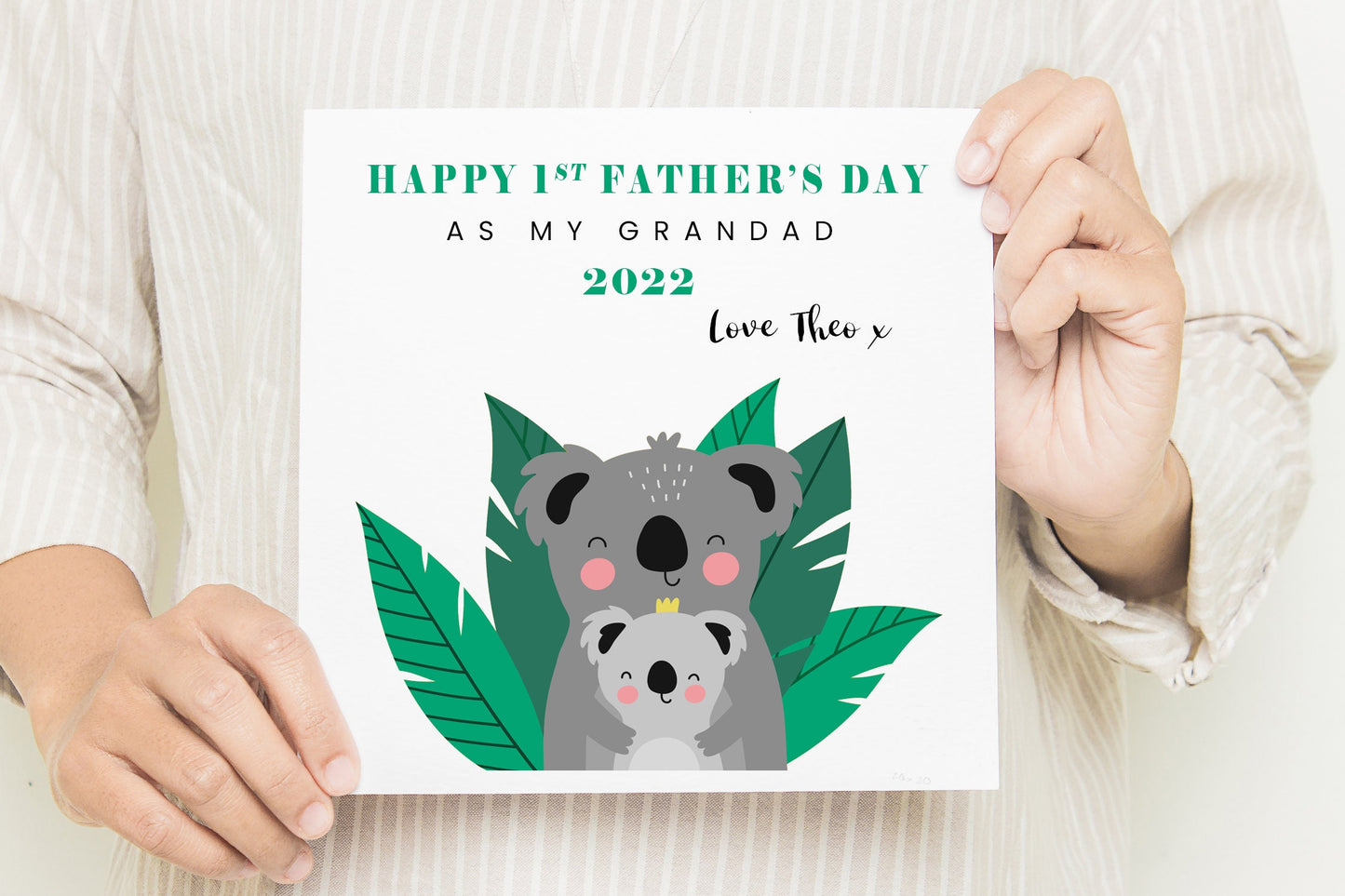 Koala Grandad Father's Day Card