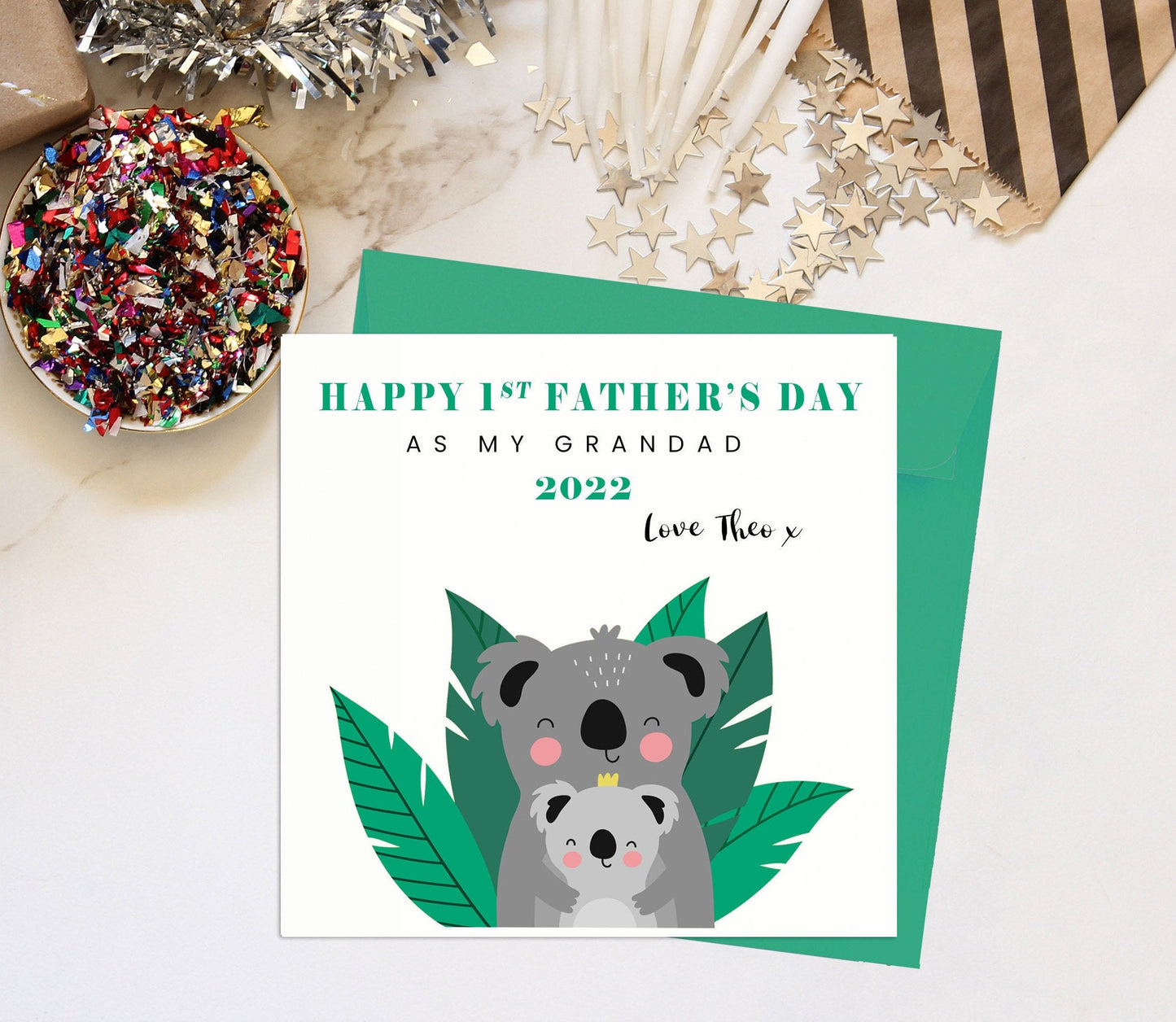 Koala Grandad Father's Day Card