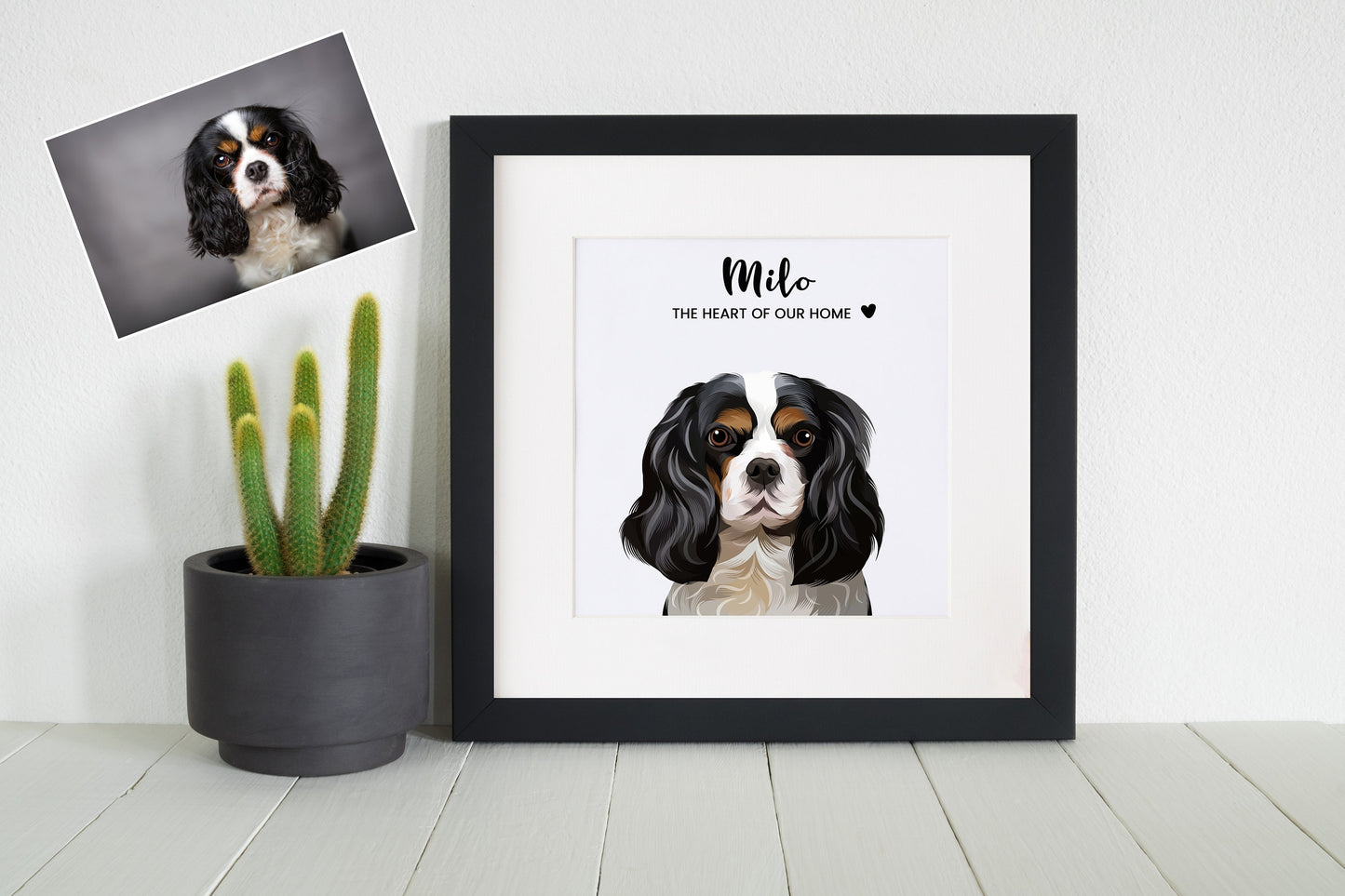 Personalised Framed Cat Photo Print