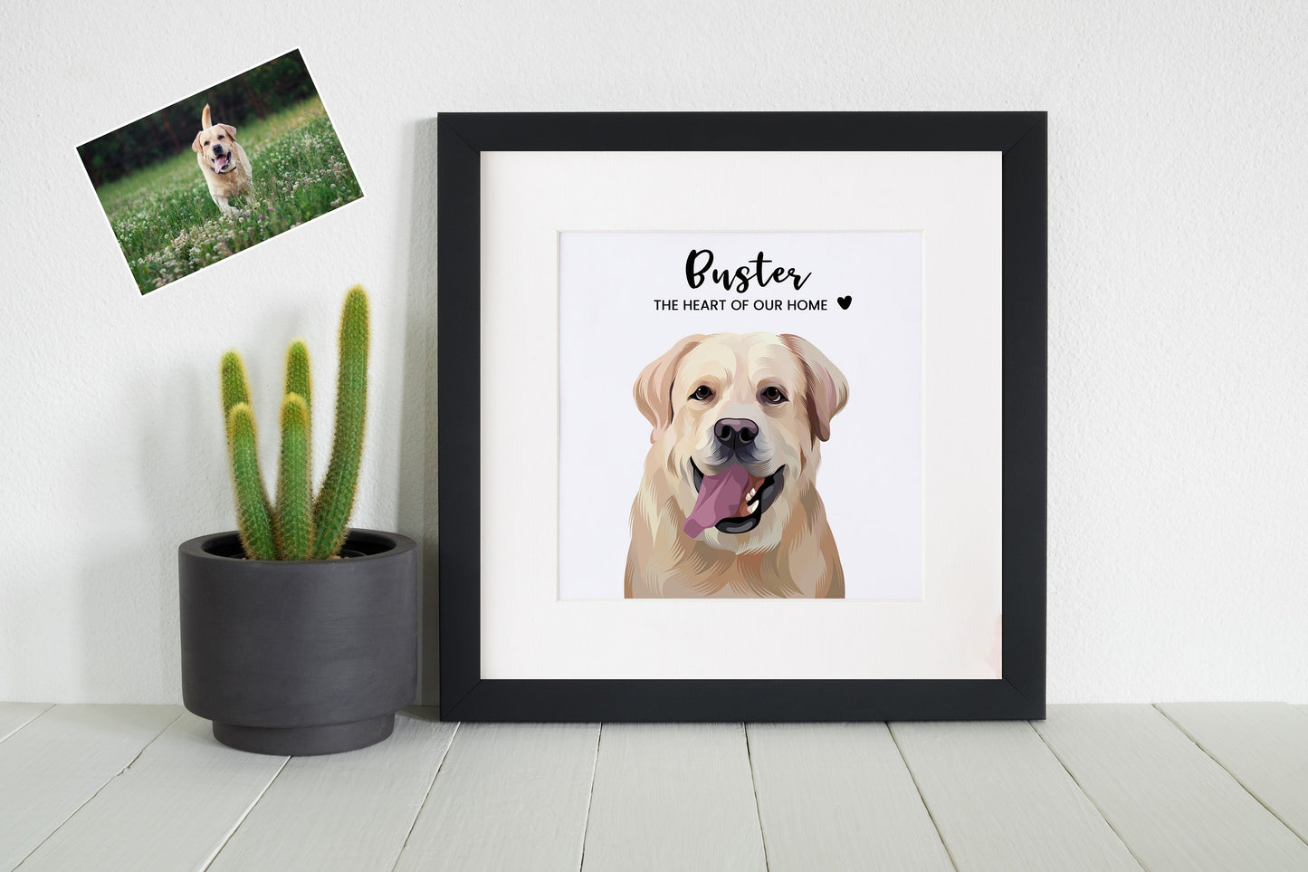 Personalised Framed Cat Photo Print